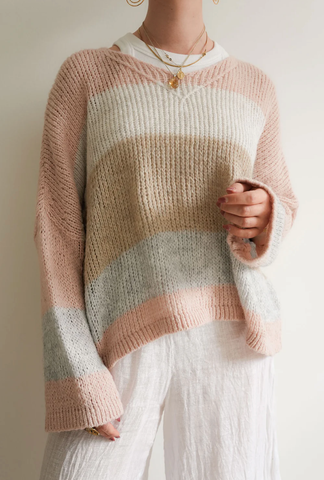 lula stripe sweater