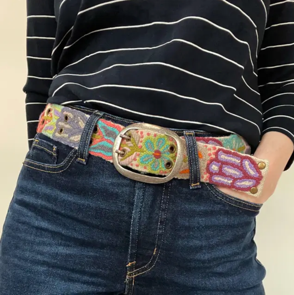 embroidered belts