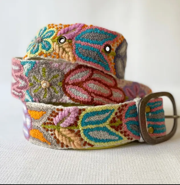 embroidered belts