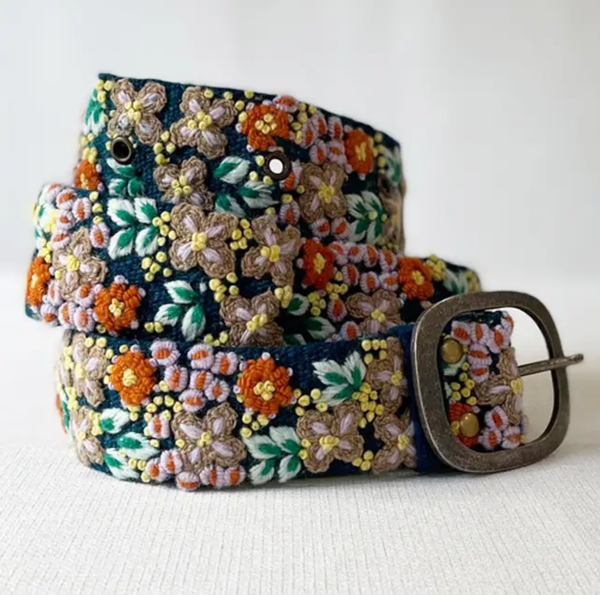 embroidered belts