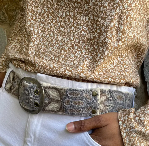 embroidered belts