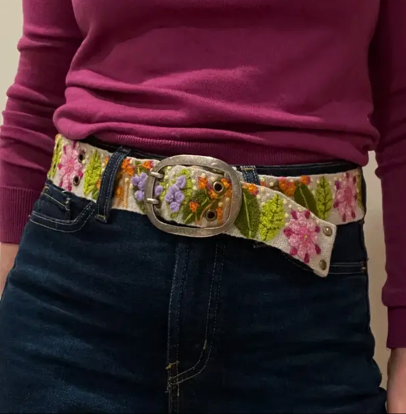 embroidered belts