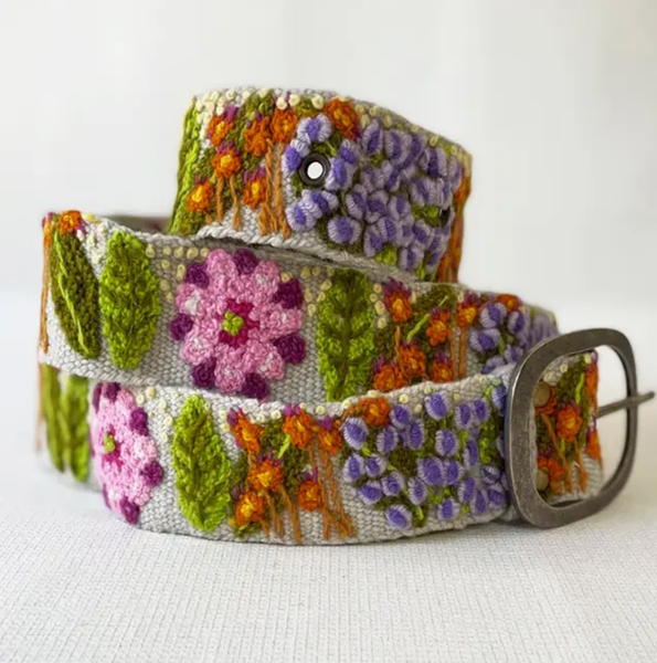 embroidered belts