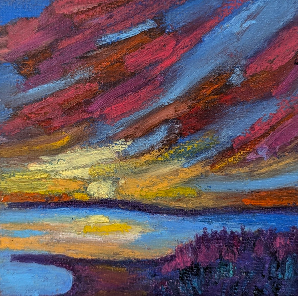 Lee Ann Fanning mini paintings