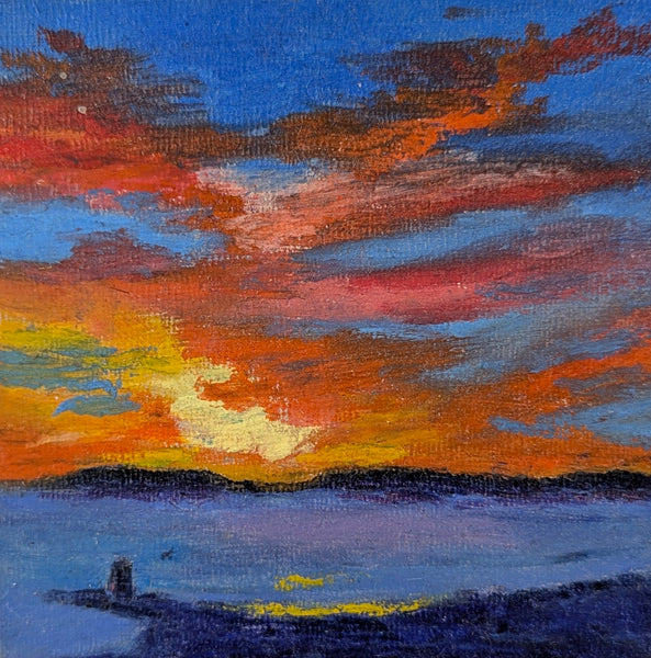 Lee Ann Fanning mini paintings