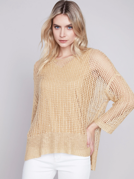 fishnet sweater