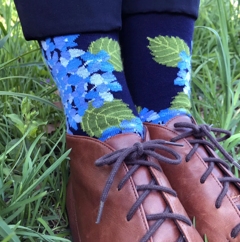 floral  socks