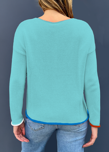 detailed basic sweater